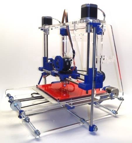 各種類型的3d打印機